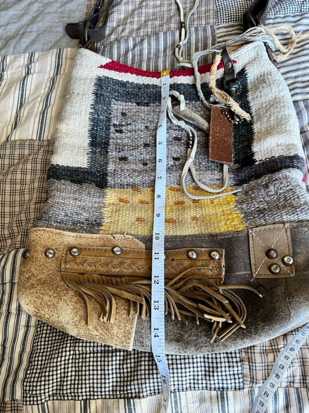 Ralph Lauren Collection Vintage Navajo Hobo Bag - Picture 17 of 17